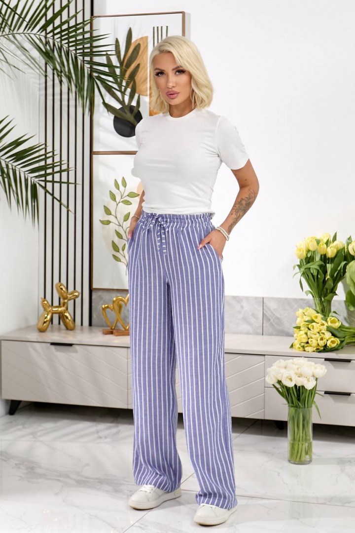 Льняні штани NOB-26026A350