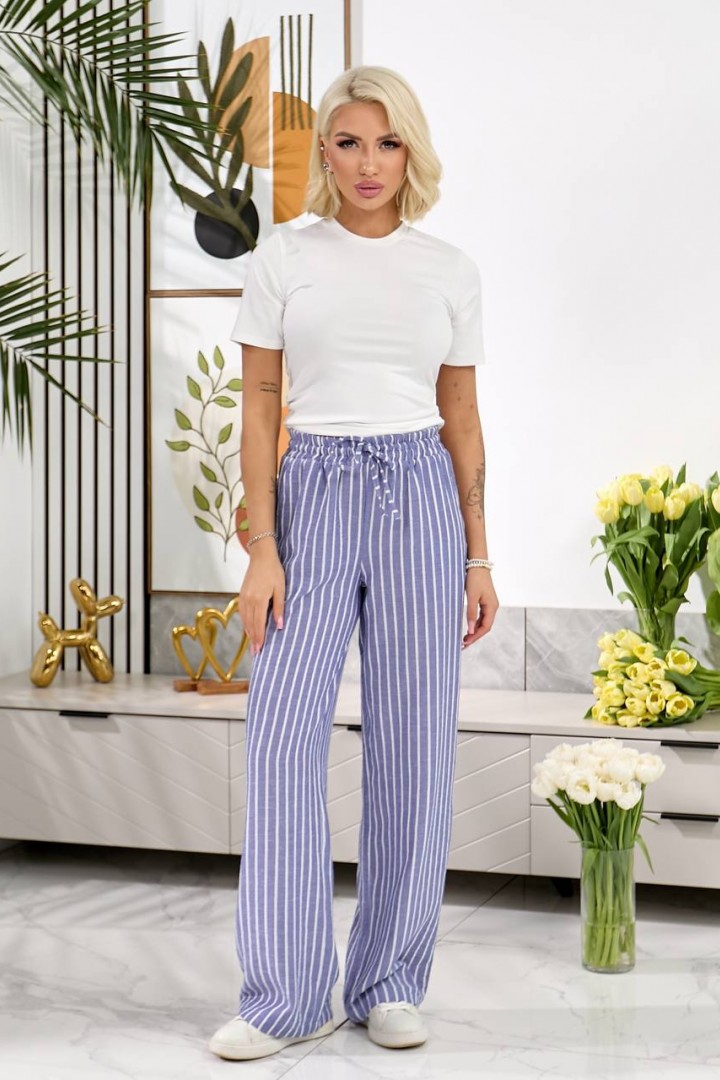 Льняні штани NOB-26026A350