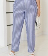 Льняні штани NOB-26026A350