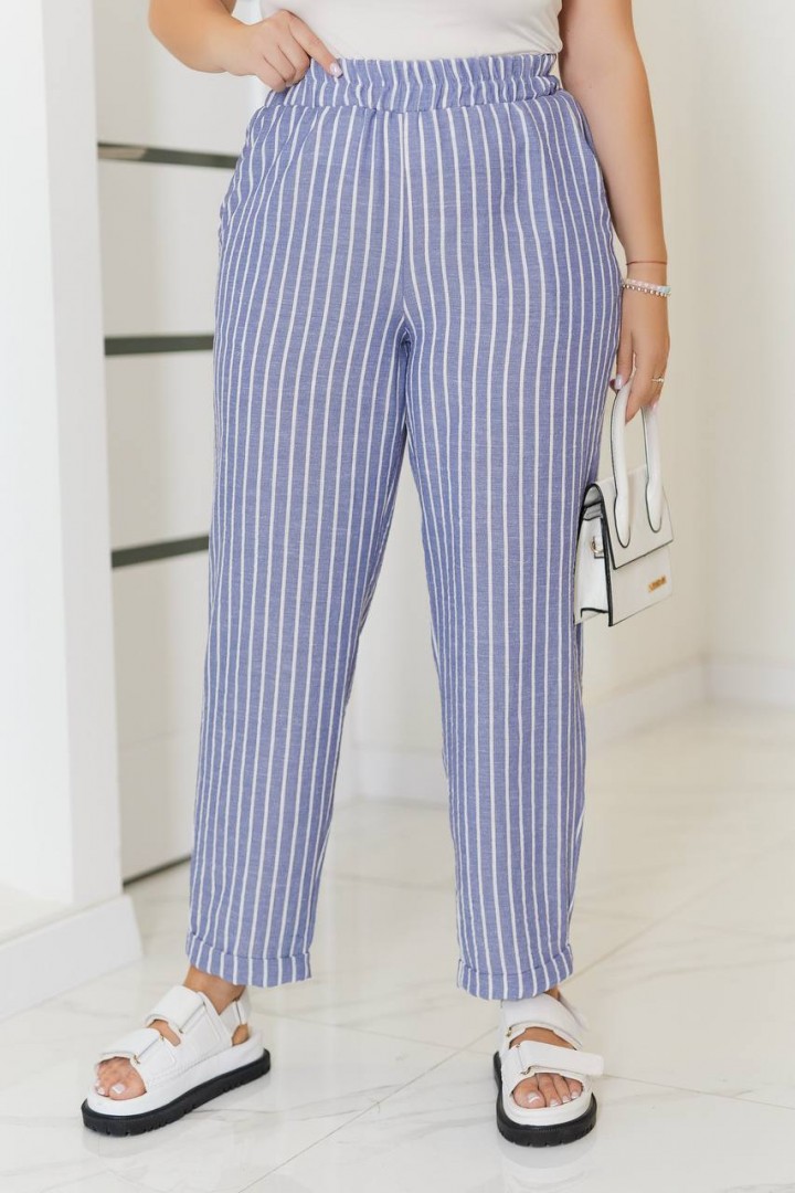 Льняні штани NOB-26026A350