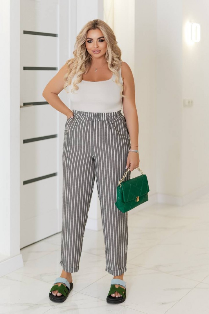 Льняні штани NOB-26026A350