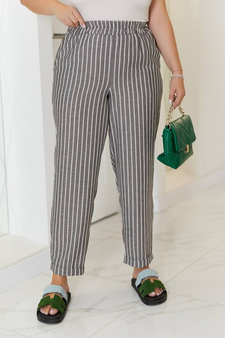 Льняні штани NOB-26026A350