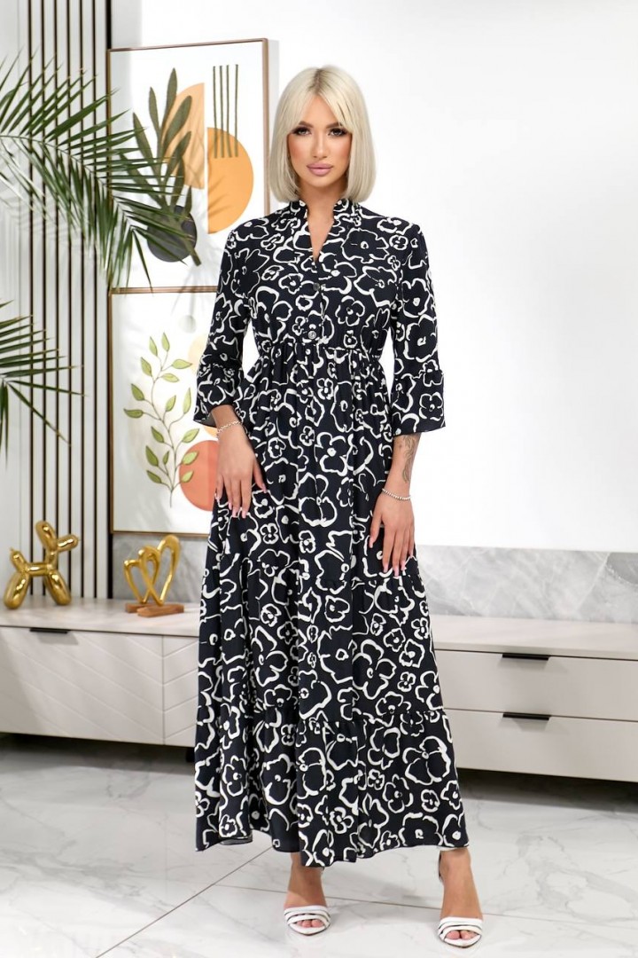 Платье с принтом NOB-26029A490