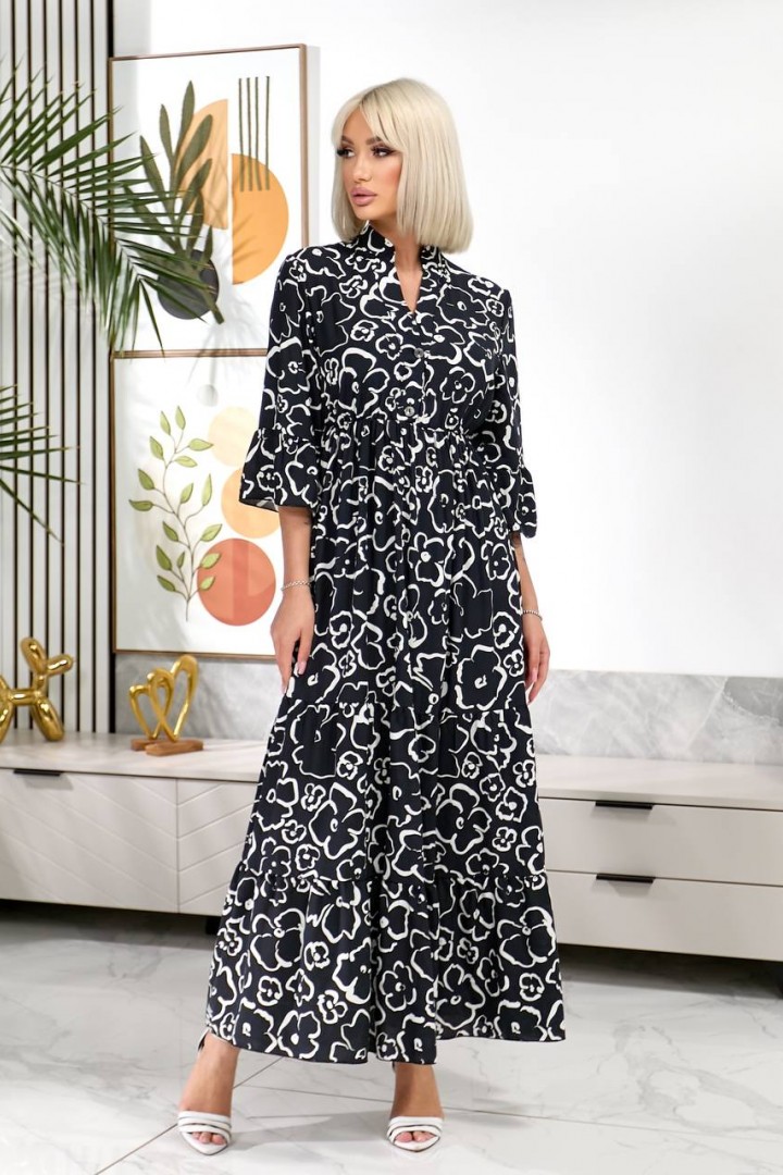 Платье с принтом NOB-26029A490