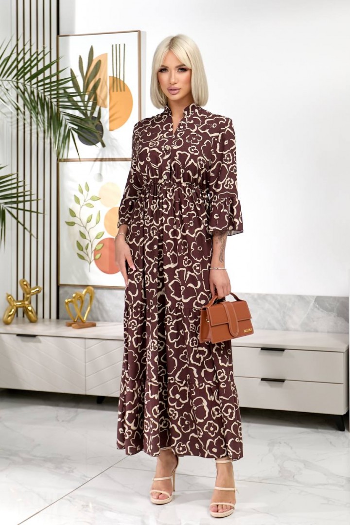 Платье с принтом NOB-26029A490