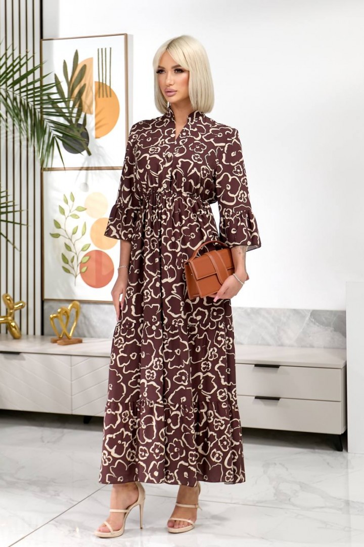 Платье с принтом NOB-26029A490