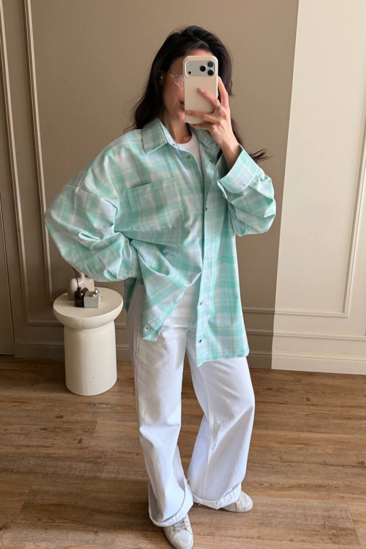 Рубашка в клетку ATE-103A650