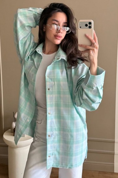 Рубашка в клетку ATE-103A650