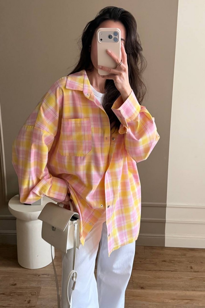 Рубашка в клетку ATE-103A650