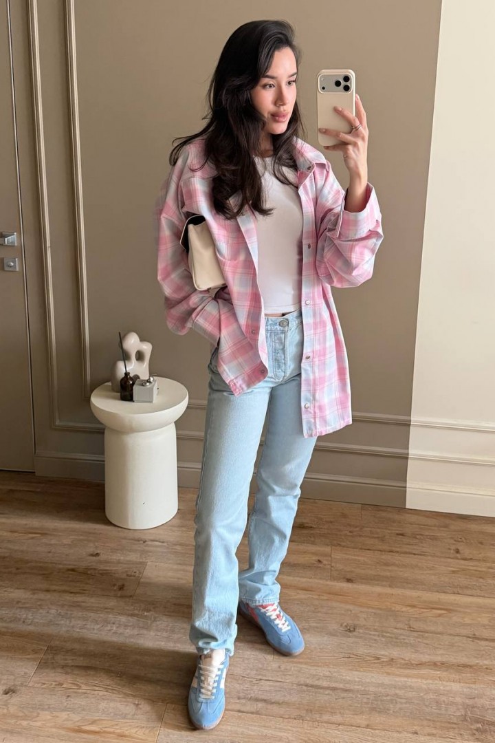 Рубашка в клетку ATE-103A650