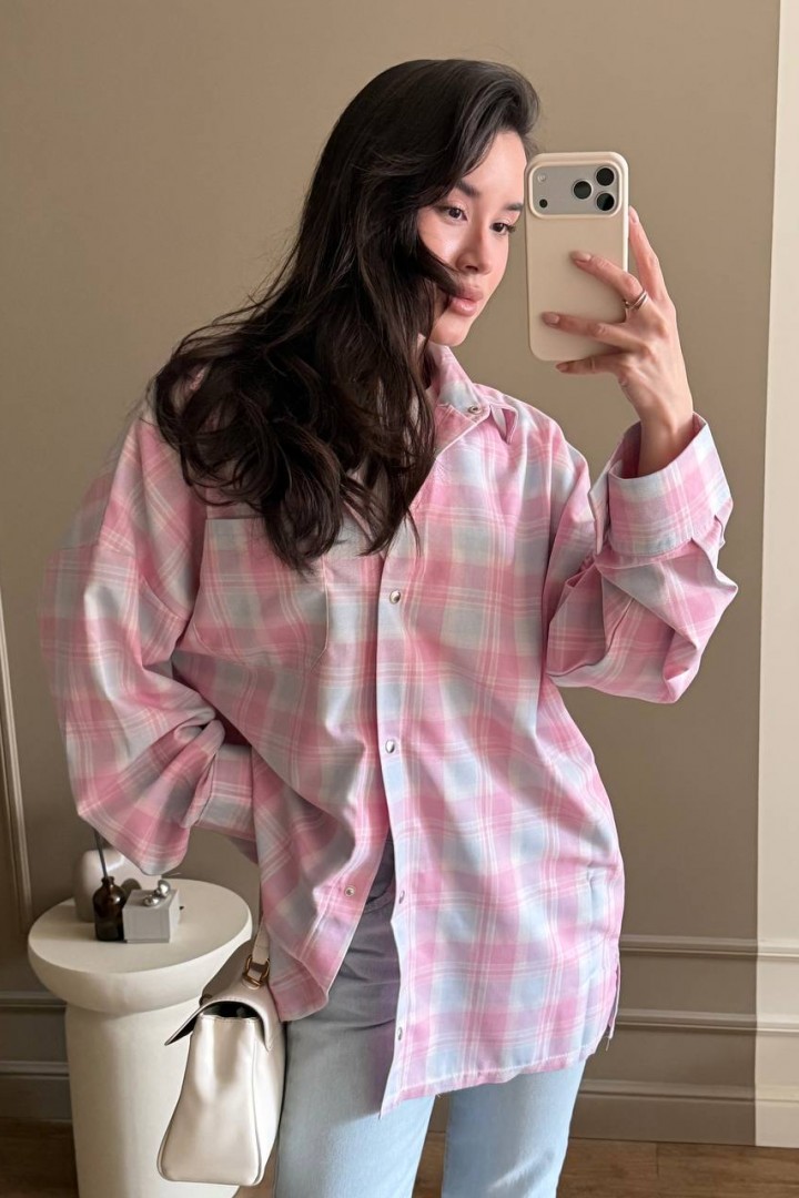 Рубашка в клетку ATE-103A650