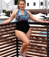 Купальник женский слитный EY-361.1A20