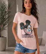 Футболка oversize з яскравим принтом MIK-2762,1A380