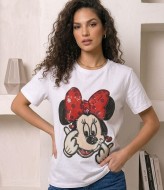Футболка oversize с ярким принтом MIK-2762,2A380