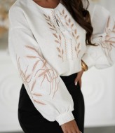 Стильная вышиванка женская KA-7553A650