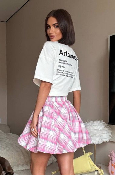 Юбка в клеточку MIY-1062.1A520