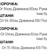 Штани, сорочка і хустинка MIY-1070A750 Штани, сорочка і хустинка MIY-1070A750