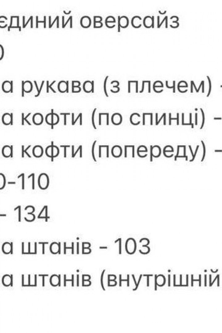 Стильный спортивный оверсайз костюм SOLO-245A1300