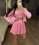 Костюм 4 в 1 кофта, шорти і топи CRY-1336A699