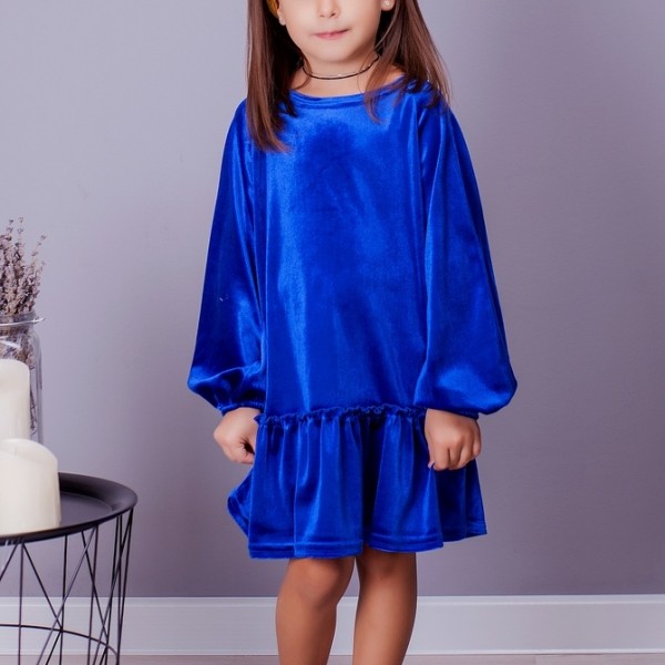 Детское бархатное платье SIM-S2002A11