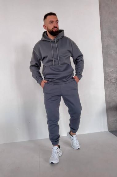Костюм мужской спортивный на флисе  VM-10430A530