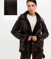 Дубленка из эко кожи  ZL-259A1600