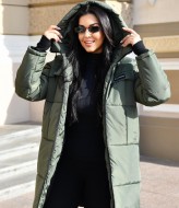 Зимнее пальто с капюшоном DV-R4426A1100