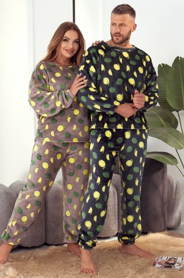 Плюшевая мужская пижама DG-p15593A700