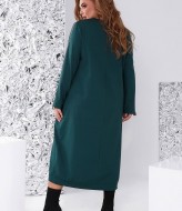 Платье декорированное спереди NJ-NU-1291A1000