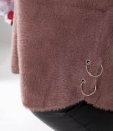 Короткое пальто из альпаки MAX-200A1350