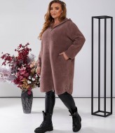 Короткое пальто из альпаки MAX-200A1350