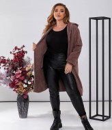 Короткое пальто из альпаки MAX-200A1350