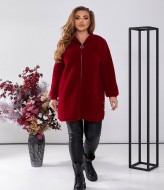 Короткое пальто из альпаки MAX-200A1350