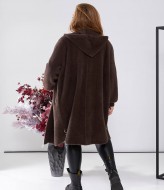 Короткое пальто из альпаки MAX-200A1350