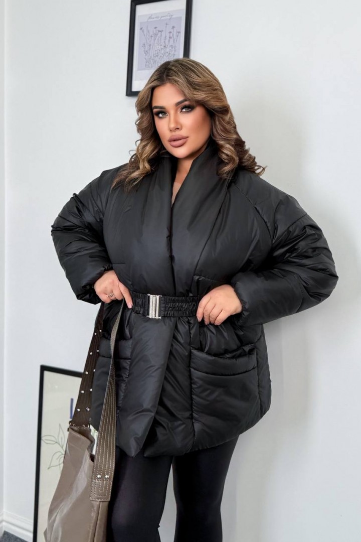 Куртка з поясом AB-1839A24