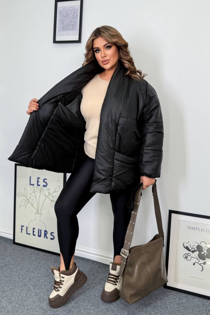 Куртка з поясом AB-1839A24