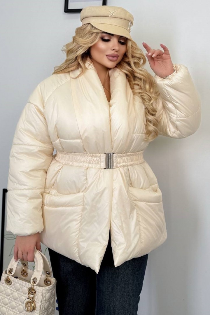 Куртка з поясом AB-1839A24