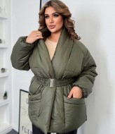 Куртка з поясом AB-1839A24