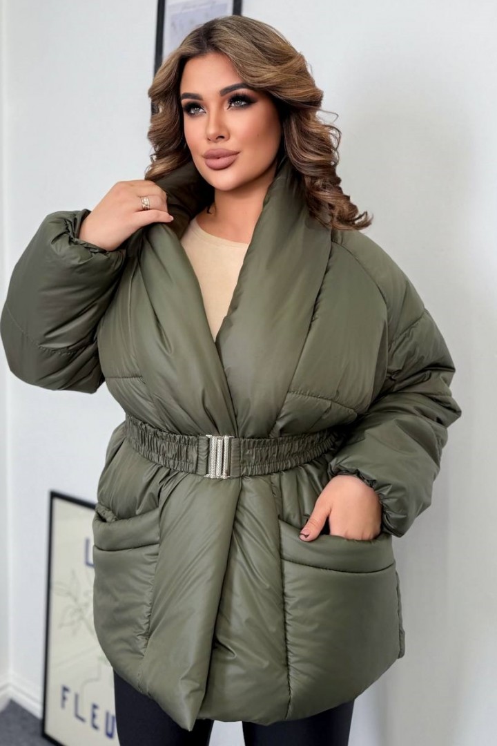 Куртка з поясом AB-1839A24