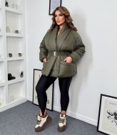 Куртка з поясом AB-1839A24