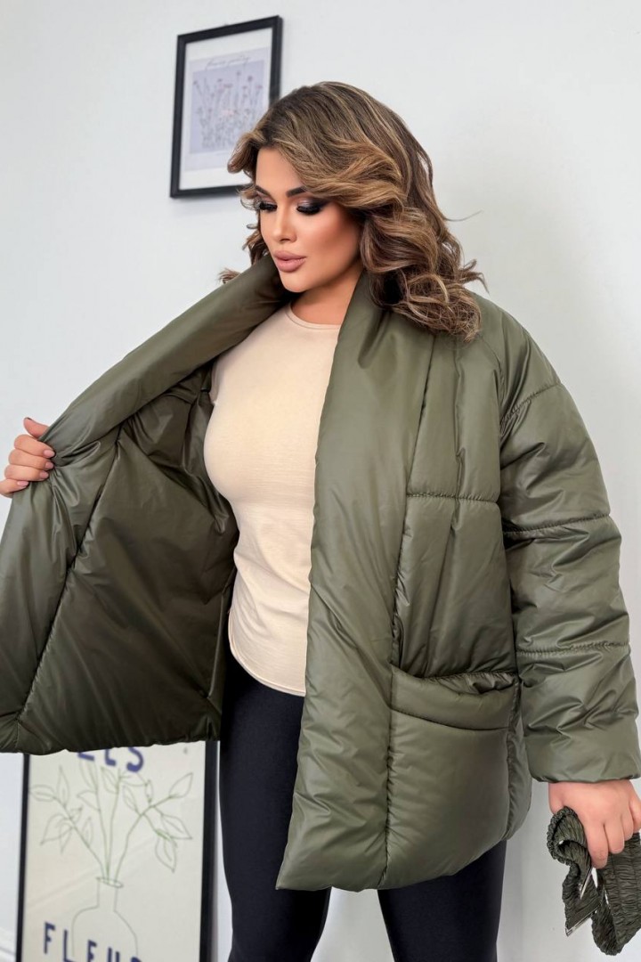 Куртка з поясом AB-1839A24