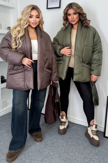 Куртка с поясом AB-1839A24