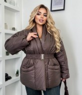 Куртка з поясом AB-1839A24