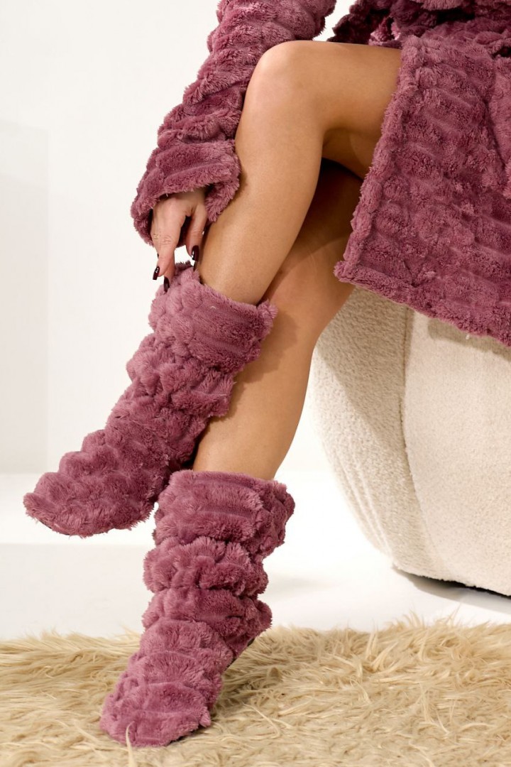 Теплый женский халат ELR-300501A800