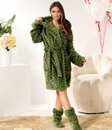 Теплый женский халат ELR-300501A800