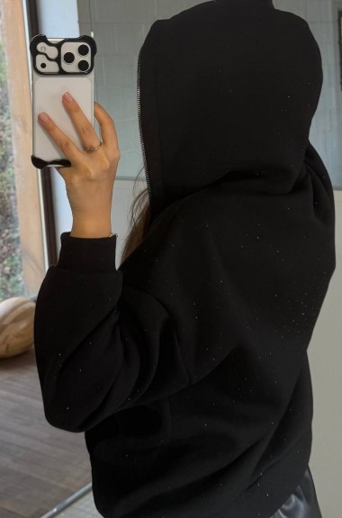 Зип-худи со стразами LK-362A799 Зип-худи со стразами LK-362A799