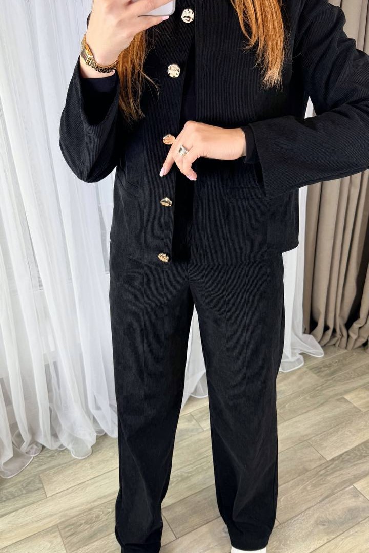 Вельветовый костюм двойка KG-928A640