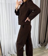 Вельветовый костюм двойка KG-928A640