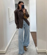 Жіноча сорочка з плечиками VOL-732A600