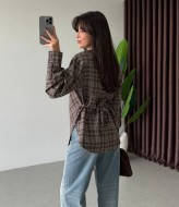 Жіноча сорочка з плечиками VOL-732A600